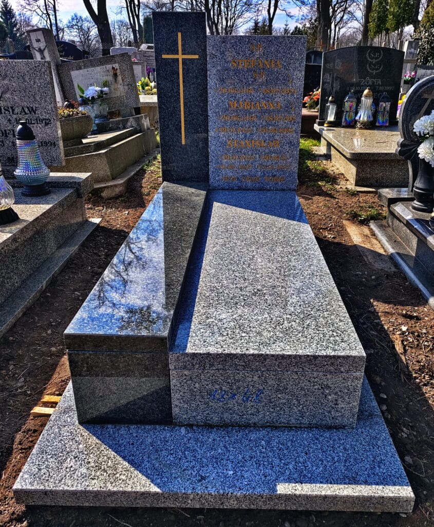 Nagrobek pojedynczy Impala jasny ciemny